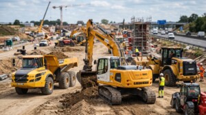 Identification des véhicules de chantier à Beaurecueil